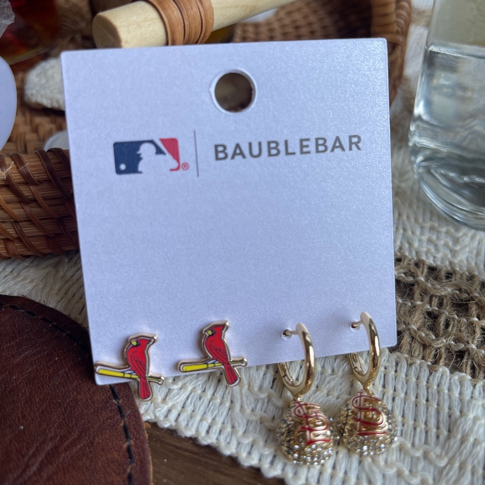 MLB x Baublebar Earrings! ⚾️